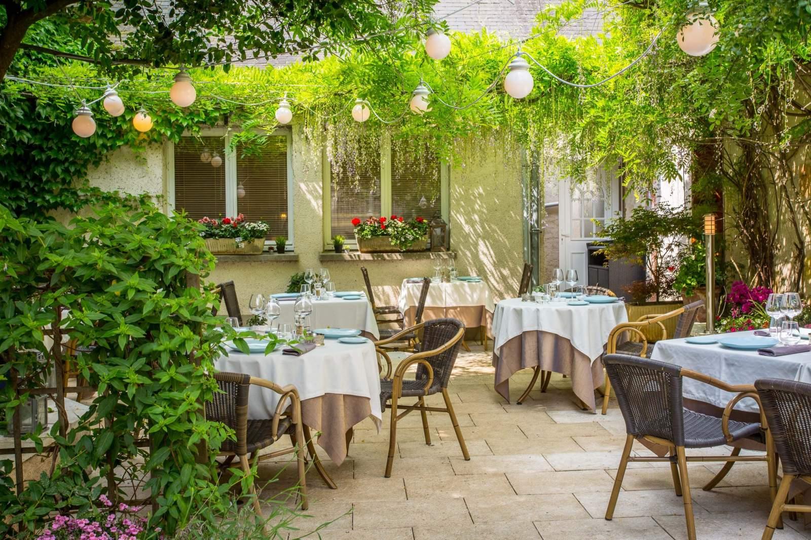 Logis Hotels Restaurant La Mere Hamard Semblançay Exteriér fotografie