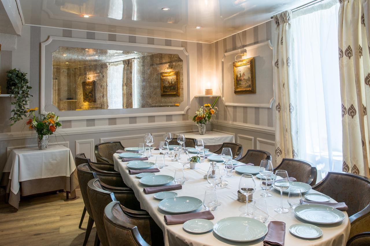 Logis Hotels Restaurant La Mere Hamard Semblançay Exteriér fotografie